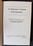 Brenner, Charles - An Elementary Textbook of Psychoanalysis