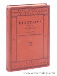 Dionysius Halicarn ( Dionysi Halicarasensis ) / Carolus Jacoby - Opuscula Volumen Prius (1).