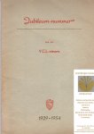  - Jubileum-nummer V.C.L. - nieuws, 1929-1954. [Vrijzinnig-Christelijk Lyceum, Den Haag].