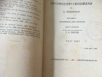E. Kruisinga, P.A. Erades - an English grammar deel I en deel II