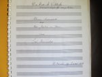 Winnubst , Joh. ( 1885 - 1934 ; Nederlandse organist , dirigent & componist ) - KLEINE SERENADE voor twee fluiten en piano ( Utrecht , 19 maart 1912 )