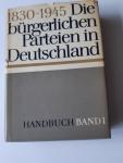 - 1830-1945 Die bürgerliche Parteien in Deutschland in 2 Bånde