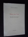 Mirbeau, Octave, Ed J.F.Nivet & P.Michel - Notes sur l'art
