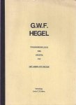 Hegel, Georg Wilhelm Friedrich. - Phaenomonelogie des Geistes VIII: Het absolute weten.