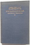 Gredt Iosepho - Elementa Philosophiae (Aristotelico Thomisticae) Vol 1 Logica Philosophia Naturalis Vol 2 Metaphysica Ethica Met losse folder