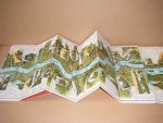 anonym - Kleines Führer-Panorama vom Rhein Mainz-Köln.  mit Beschreibung der interessantesten Städte, Orte , Burgen usw. fast unmittelbar an den Stellen, an welche diese reliefartig eingezeichnet sind. usw.
