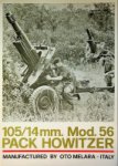 Oto Melara - Brochure Oto Melara 105/14 mm. Pack Howitzer Mod. 56