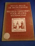 Revue Belge de musicologie - Revue Belge de musicologie. Belgisch tijdschrift voor muziekwetenschap, Vol. X fasc.3-4