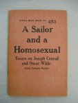 Powys John Cowper - A sailor and a homosexueal essay on Joseph Conrad and Oscar Wilde