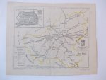 Bernhard Behrns - FRIESLAND Litho 1861 Gemeente Franekeradeel