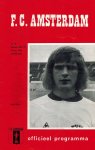 - FC Amsterdam - Excelsior 10 nov. 1974 -Officieel Programma - FC Amsterdam - Excelsior 10 nov. 1974 -Officieel Programma