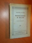 Begemann, Wilhelm - Vorgeschichte und Anfänge der Freimaurerei in Irland