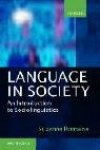 Suzanne Romaine 121169 - Language in society An Introduction to Sociolinguistics