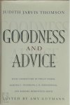 Judith Jarvis Thomson, Philip Fisher - Goodness & Advice