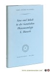 Almeida, Guido Antonio de. - Sinn und Inhalt in der Genetischen Phänomenologie E. Husserls.