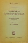 WEIN, H. - Philosophie als Erfahrungswissenschaft. Aufsätze zur philosophischen Anthropologie und Sprachphilosophie. Ausgewählt und eingeleitet von J.M. Broekman.
