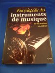 Buchner, Alexander - encyclopédie des instruments de musique. 199 illustrations en couleurs