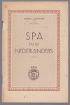 Lafagne, Pierre - Spa en de Nederlanders