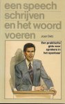 Detz - Een speech schrijven en het woord voeren