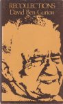 Bransten, Thomas R. - Recollections - David Ben-Gurion Bransten, Thomas R. - Recollections - David Ben-Gurion