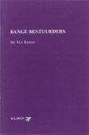 M.J. Kroeze - Bange bestuurders