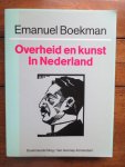 Emanuel Boekman - Overheid en kunst in Nederland 1939