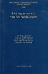 Klomp, R.J.Q. (ed.). - Het eigen gezicht van het handelsrecht.