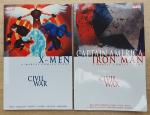 Brubaker, Ed / Knauf, Charles / Knauf, Daniel / en anderen - 2 delen Marvel Civil War [Captain America / Iron Man] + [X-Men]