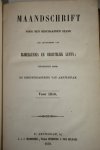 Diversen - Maandschrift voor den beschaafden stand, ter bevordering van Bijbelkennis en Christelijk leven. Uitgegeven door de ringsvergadering van Amsterdam. Voor 1855-1858, vier delen