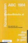  - Konsumenten ABC 1984
