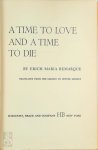 Erich Maria Remarque 214237 - A Time to Love and a Time to Die