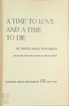 Erich Maria Remarque - A Time to Love and a Time to Die