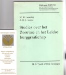 Lenslink, W. H.; A. D. A. Monna - Studies over het Zeeuwse en Leidse burggraafschap.