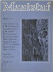 Louis Paul Boon - Ik schrijf u vanuit een hotelkamertje. [Voorpublicatie] In: Maatstaf - Maart 1977