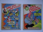 Franke, S. - Olijke vrolijke verhalen/ Wat zou het wezen? 2 delen.