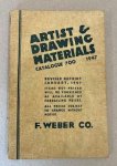  - Artist & Drawing Materials Catalogue 700 1947 F. Weber Co.