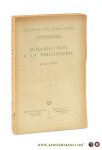 Raeymaeker, Louis De. - Introduction a la philosophie. Nouvelle édition.