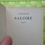 G. Holmsten - Salome