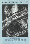 Cartens, Daan , Johan Diepstraten en Phil Muysson - Bzzlletin nr. 141. Umberto Eco, De naam van de roos
