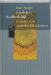 P. Burger, Jaap de Jong - Handboek Stijl