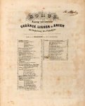 Mühler, H. von: - Komus. Launige und komische Gesänge. Lieder und Arien mit Begleitung des Pianoforte.. No. 26. Grad` aus dem Wirtshause komm`ich heraus. Volkslied