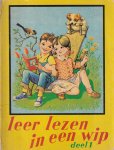 niet vermeld - Leer lezen in een wip. Deel 1