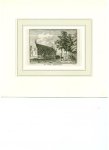Spilman, Hendrik - Het Huis Rojestein. Originele kopergravure