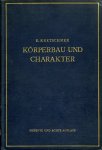 KRETSCHMER, Ernst - Körperbau und Charakter. Untersuchungen zum Konstitutionsproblem und zur Lehre von den Temperamenten.