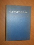 Diverse auteurs - Cultuurtechniek. Voordrachten, behandeld op de B-cursus van 8-11 September 1953 en uitgaande van het Nederlands Instituut van Landbouwkundig Ingenieurs, het Nederlands Genootschap voor Lanbouwwetenschap en de Afdeling Onderwijs van het Ministerie van
