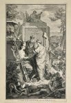 Jan Wandelaar (1692-1759) - Antique print, engraving | Allegorical frontispiece of PLACAATBOEK 'S LANDS van UTRECHT, published 1727, 1 p.
