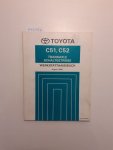 Toyota: - Toyota C51, C52 Transaxle Schaltgetriebe Werkstatthandbuch August 2000