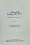 John Henderson 74156 - A Directory of Composers for Organ
