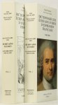 NICOLLIER, A. - Dictionnaire des évrivains Suisses d'expression Française. Précéde de lettres de Jean d'Ormesson, Hirokuni Kabuto, Denis Holier et Roger Francillon. 2 volumes.