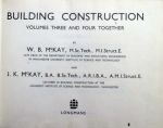 W.B.McKay - Building Construction volume three and four